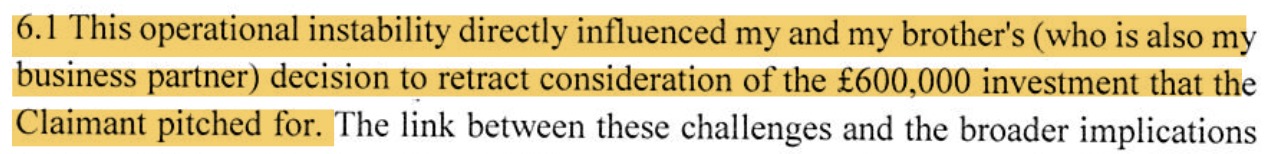 Payment Pattern: Additional Evidence